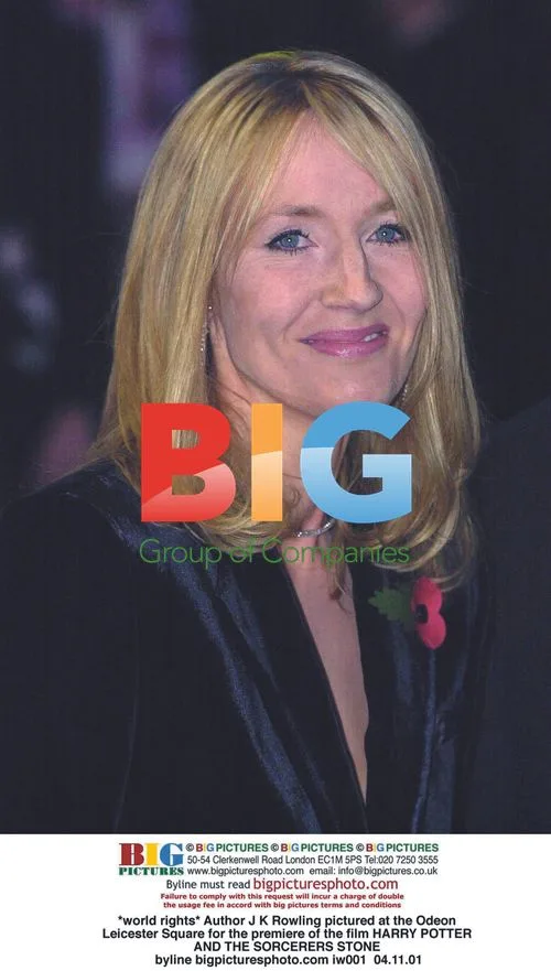 J K Rowling at "Harry Potter" Premiere