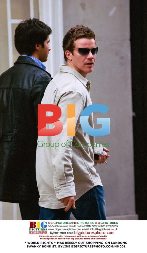 Max Beesly Shopping on Bond St