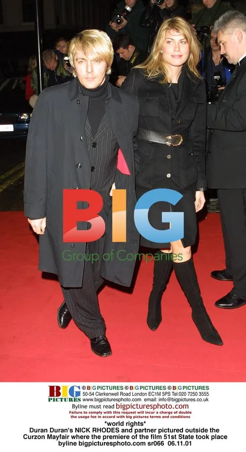 NICK RHODES at 51st State film premiere