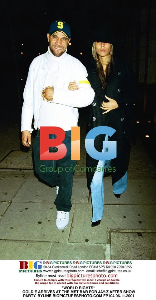 GOLDIE ARRIVES AT JAY-Z AFTER SHOW PARTY