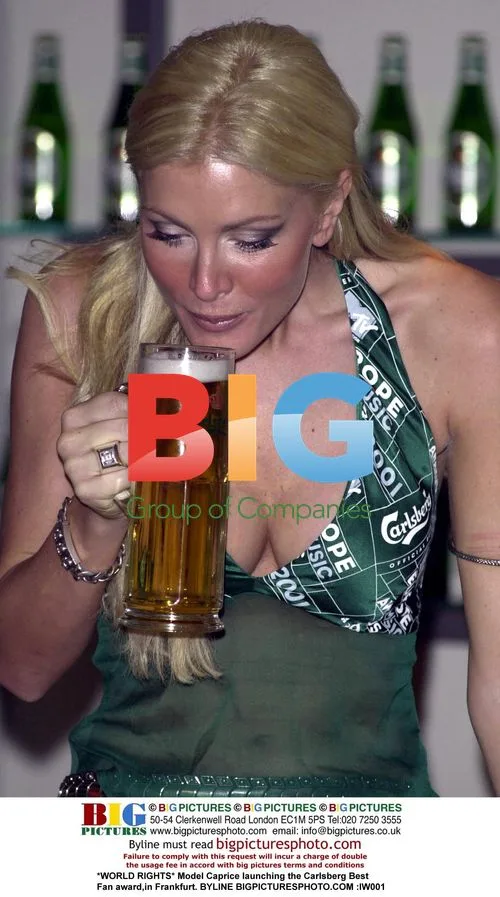 Caprice Launching Carlsberg Best Fan Award