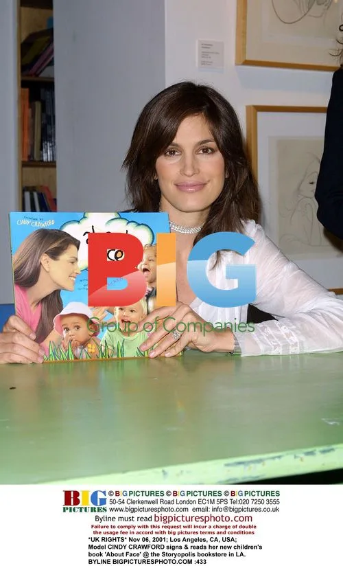 Cindy Crawford Promotes Children's Book