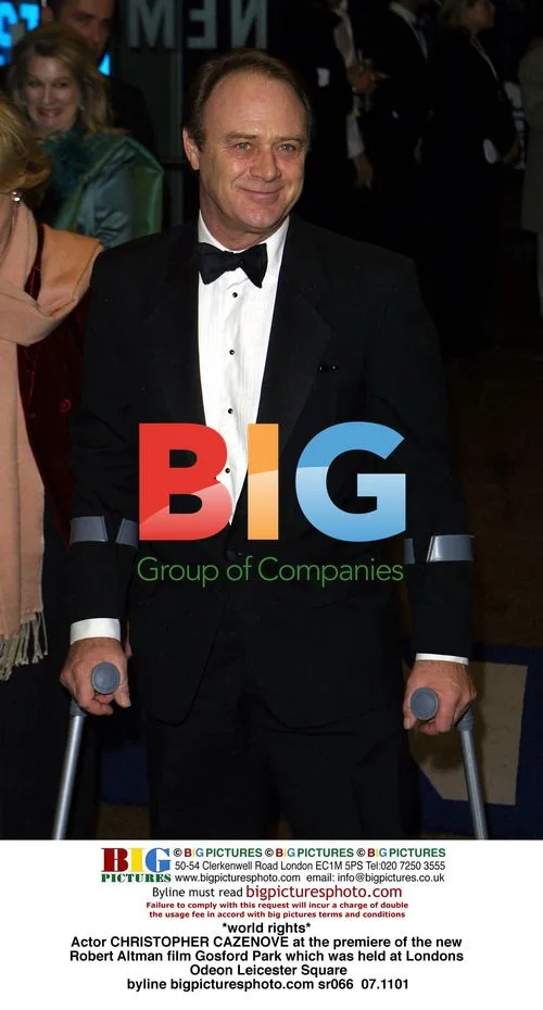 Christopher Cazenove at Gosford Park Premiere
