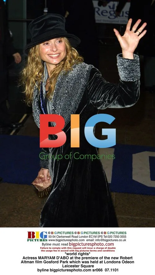 Maryam D'Abo at Gosford Park Premiere