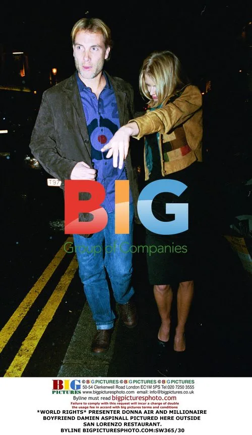 MTV Presenter Donna Air & Boyfriend Damien Aspinall