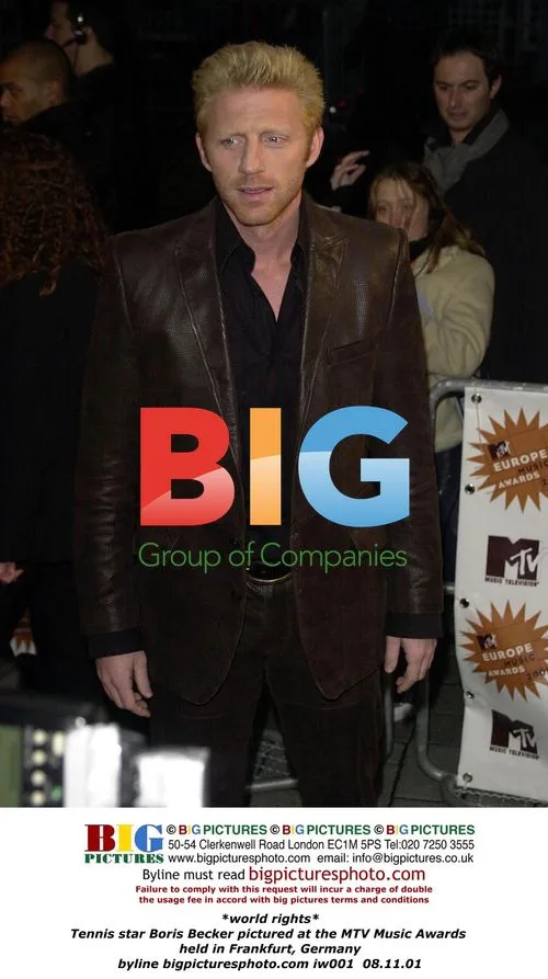 Boris Becker at 2001 MTV Music Awards