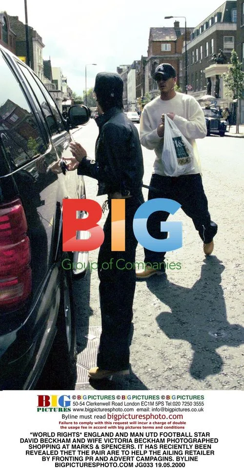 David and Victoria Beckham Shopping