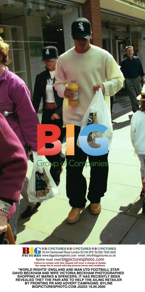 David and Victoria Beckham Shopping