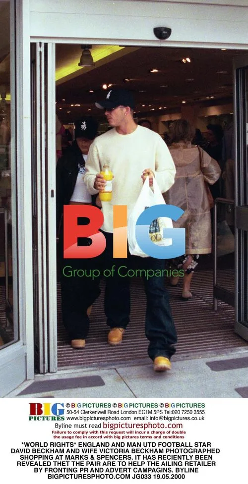 David and Victoria Beckham Shopping
