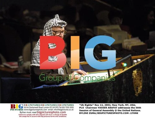Yasser Arafat Addresses UN General Assembly