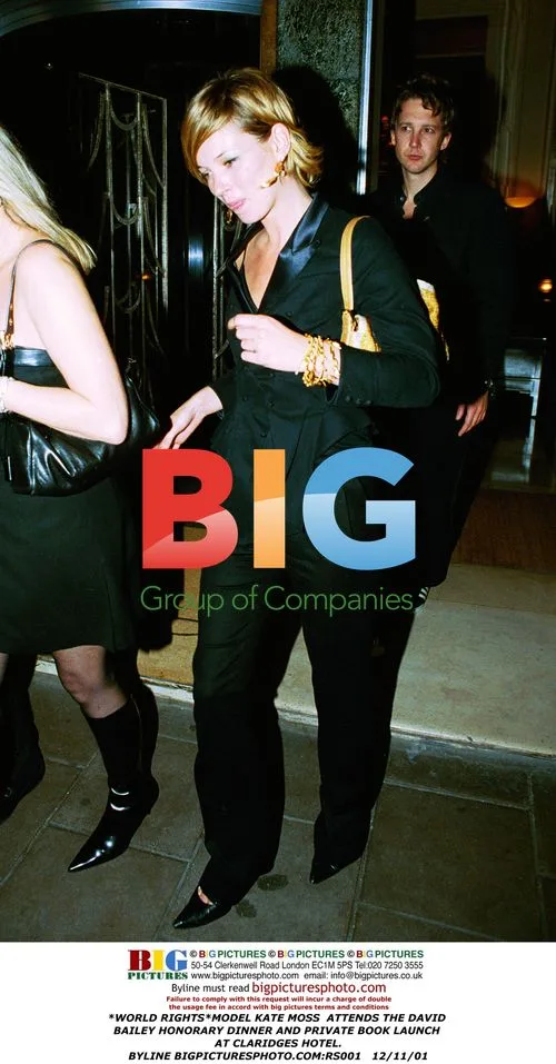 Kate Moss at David Bailey Book Launch
