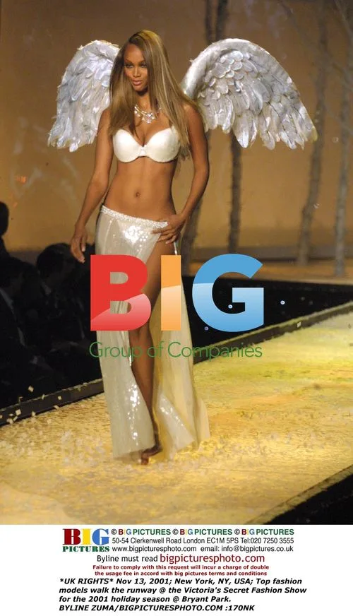 Tyra Banks Walks Victoria's Secret Show