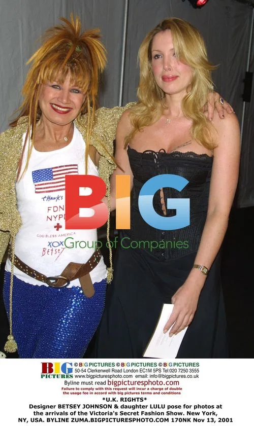Betsey Johnson & daughter at VS Fashion Show