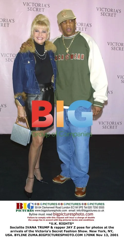 Ivana Trump & Jay Z at Victoria's Secret Fashion Show