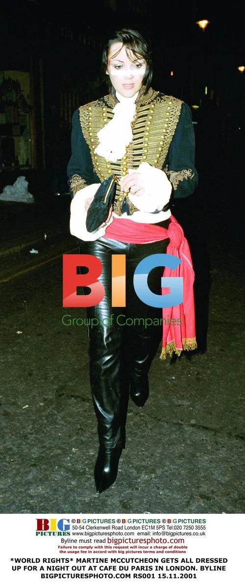 Martine McCutcheon Dressed Up for Night Out