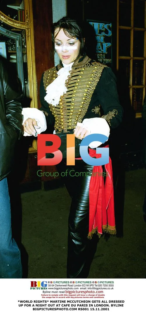 Martine McCutcheon Dressed Up for Night Out
