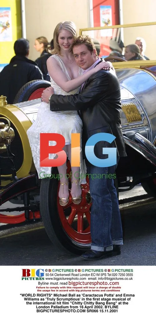Michael Ball and Emma Williams in 'Chitty Chitty Bang Bang'