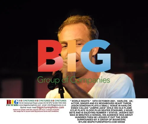 Jason Donovan Plays Small Venue