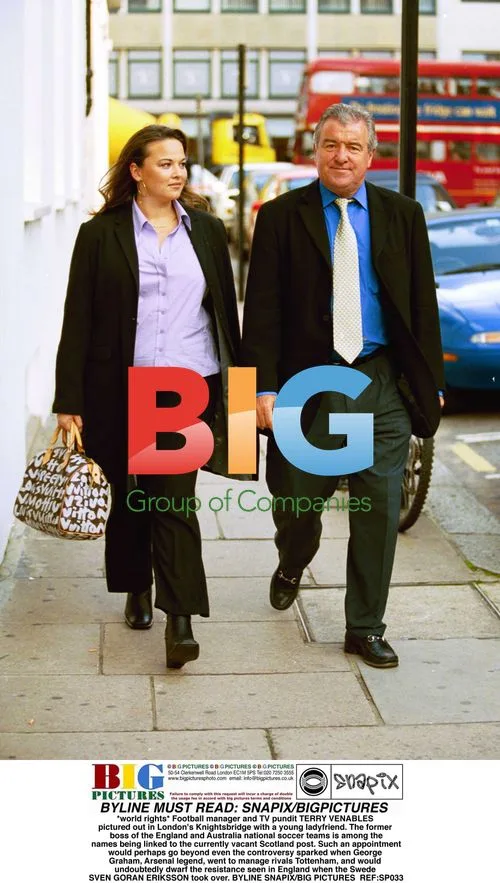 Terry Venables spotted in Knightsbridge