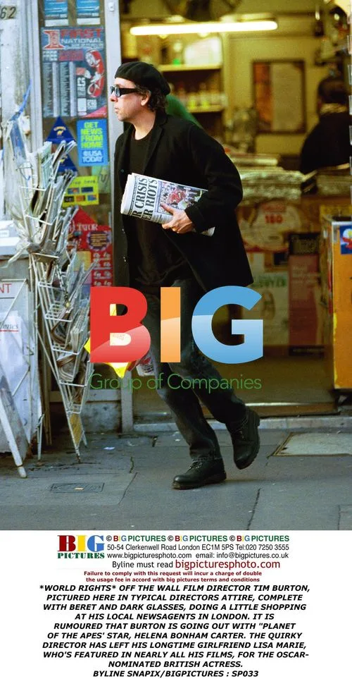 Tim Burton Shopping in London