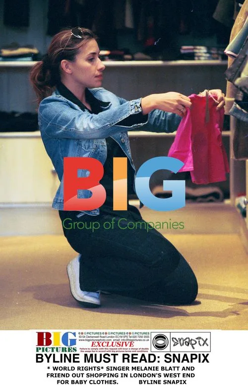 Melanie Blatt Shopping for Baby Clothes