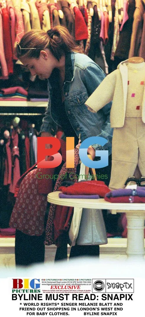 Melanie Blatt Shopping for Baby Clothes