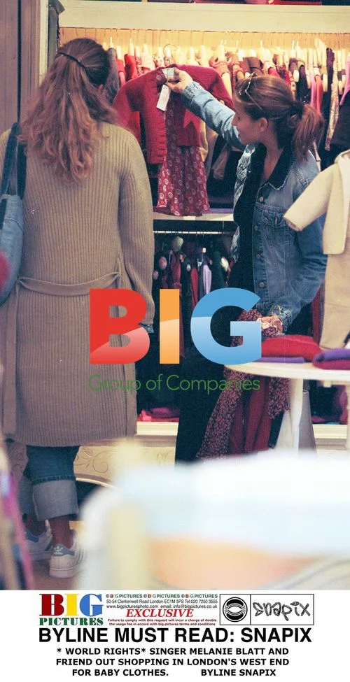 Melanie Blatt Shopping in London