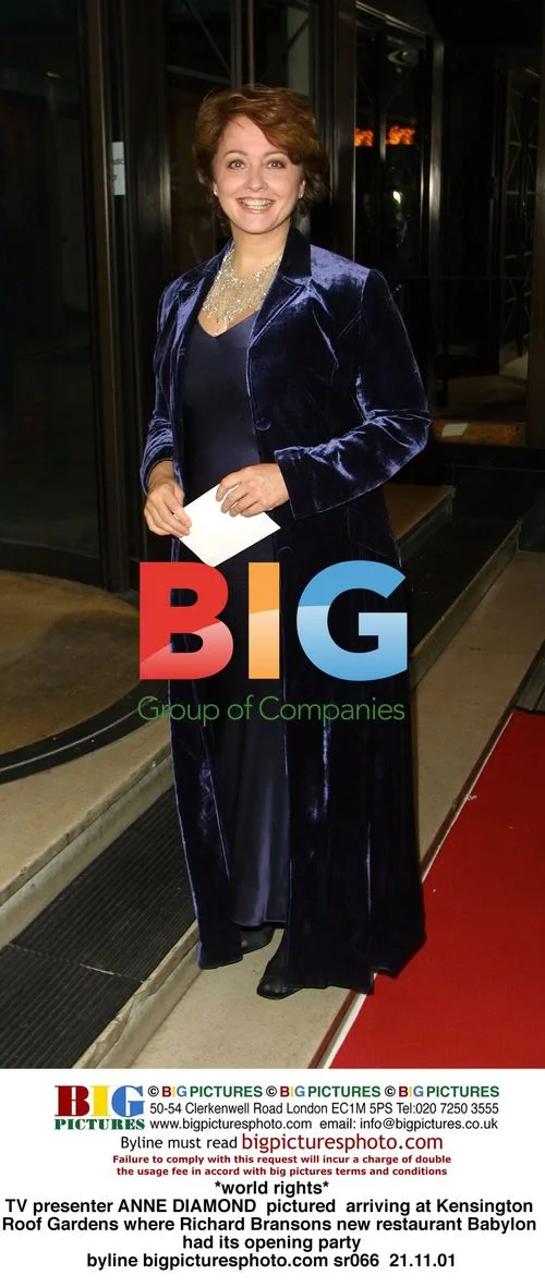 Anne Diamond at Babylon Opening
