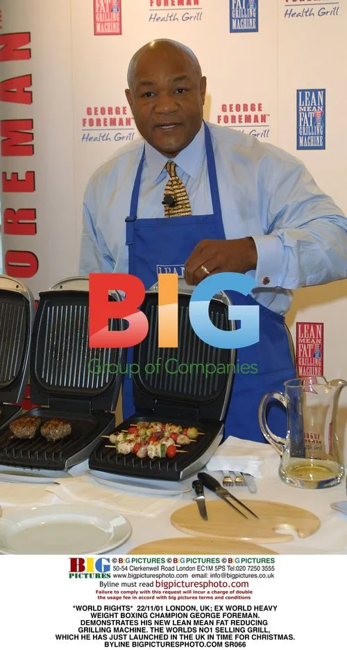George Foreman Demonstrates Grill