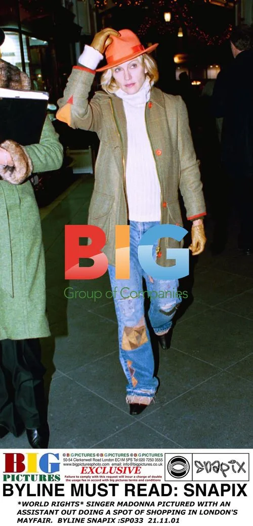 Madonna Shopping in London