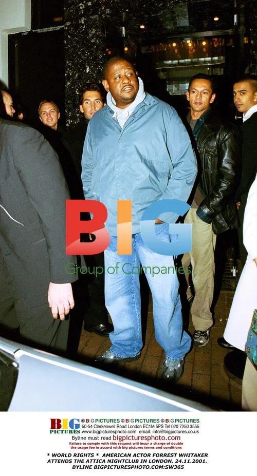 Forrest Whitaker at Attica Nightclub in London