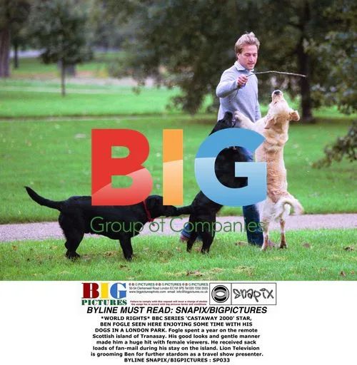 Ben Fogle Enjoying Time with Dogs in London Park