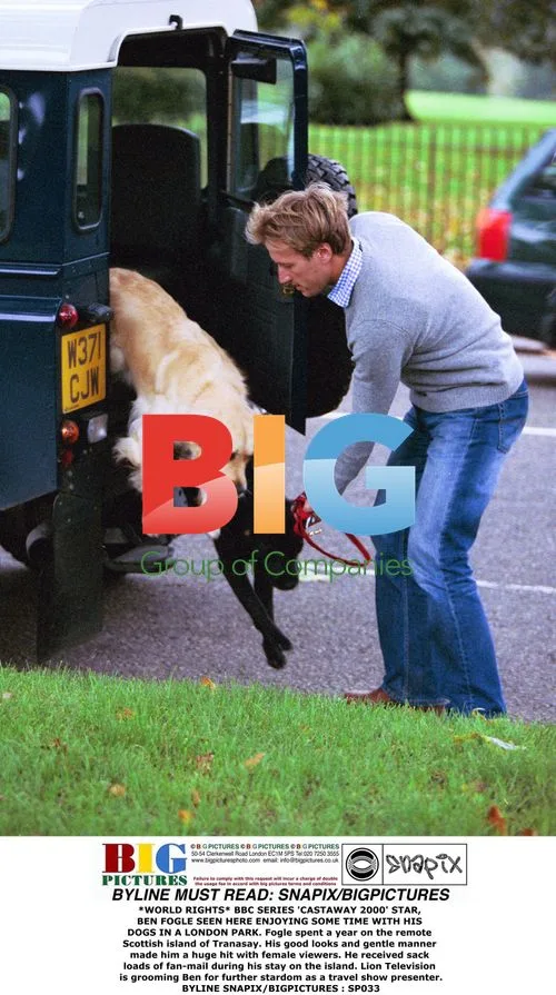 Ben Fogle Enjoys Time With Dogs