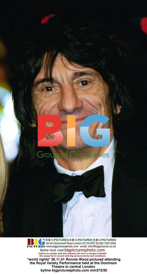 Ronnie Wood at Royal Variety Performance
