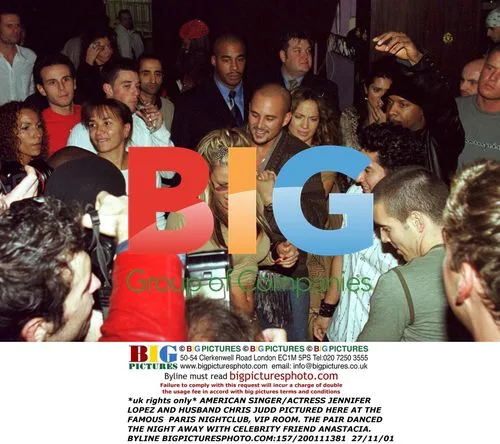 Jennifer Lopez and Chris Judd at VIP Room in Paris