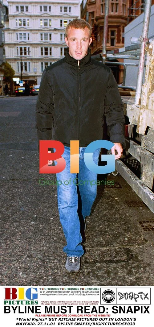 Guy Ritchie Pictured in Mayfair, London
