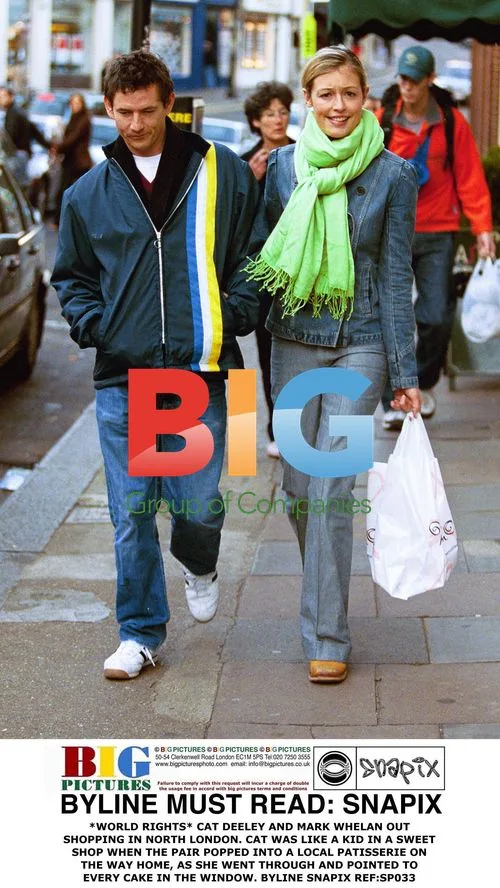 Cat Deeley and Mark Whelan Shopping