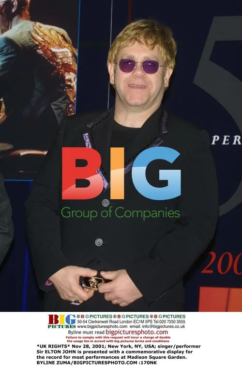 Elton John Honored for Madison Square Garden Performances