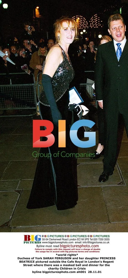 Duchess of York and Princess Beatrice at Charity Event