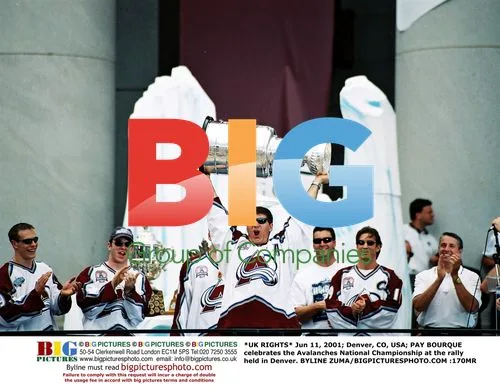 Ray Bourque Celebrates Avalanche Championship