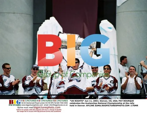 Ray Bourque Celebrates Avalanche National Championship
