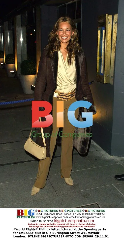 Phillipa lette at EMBASSY club opening party