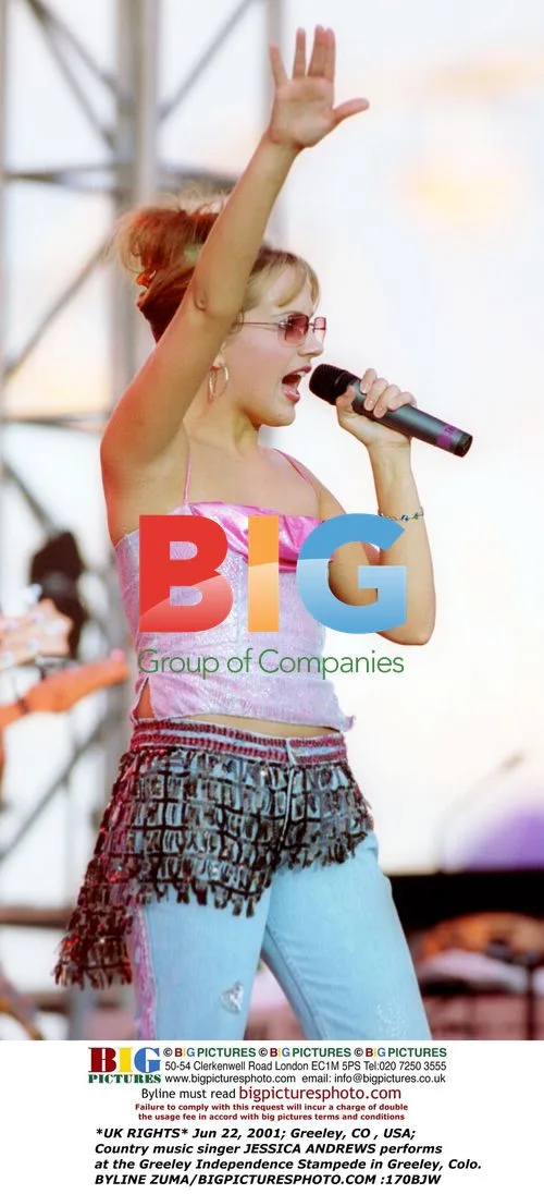 Jessica Andrews performs at Greeley Independence Stampede