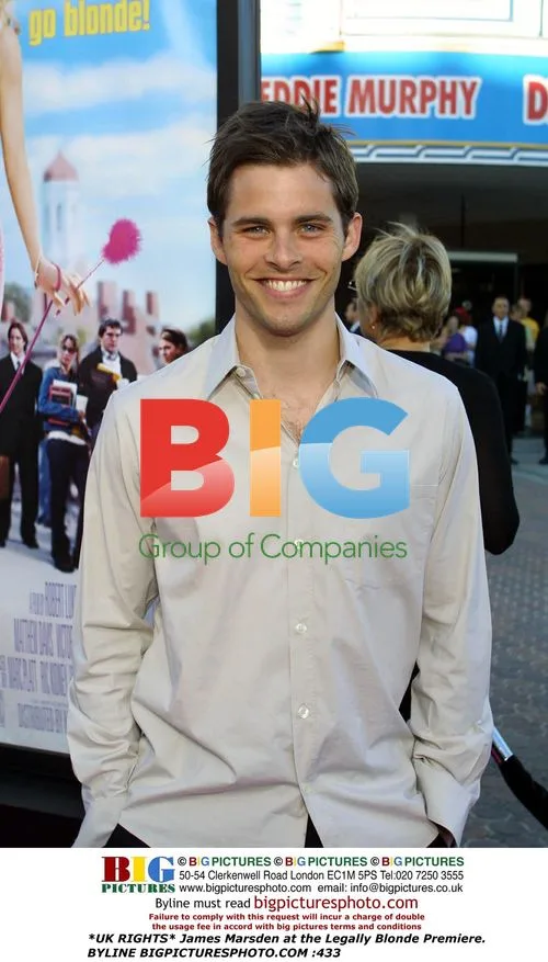 James Marsden at Legally Blonde Premiere