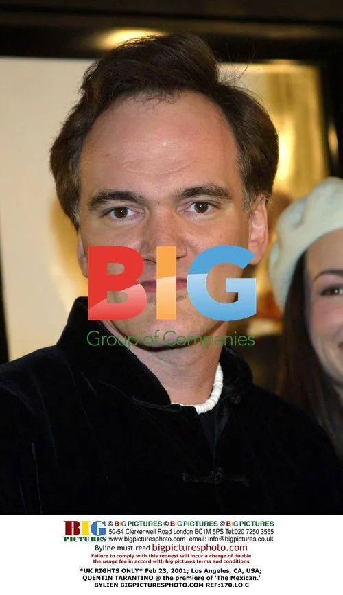Quentin Tarantino at 'The Mexican' Premiere