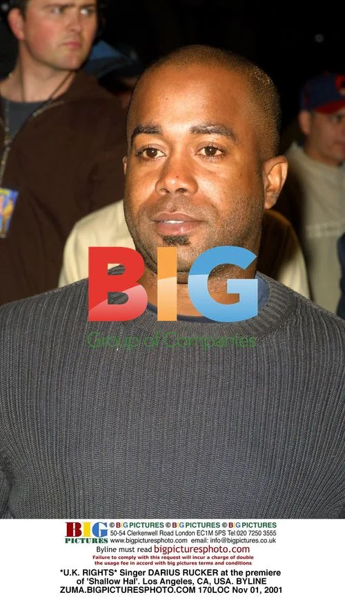 DARIUS RUCKER at 'Shallow Hal' premiere