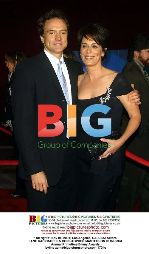 Jane Kaczmarek & Christopher Masterson at 53rd Emmy Awards