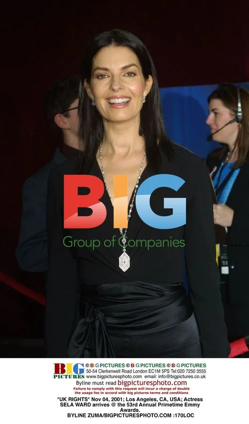 Sela Ward Arrives at 53rd Primetime Emmys
