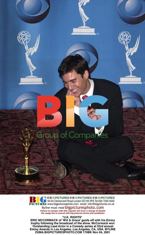 ERIC MCCORMACK Goofy with Emmy