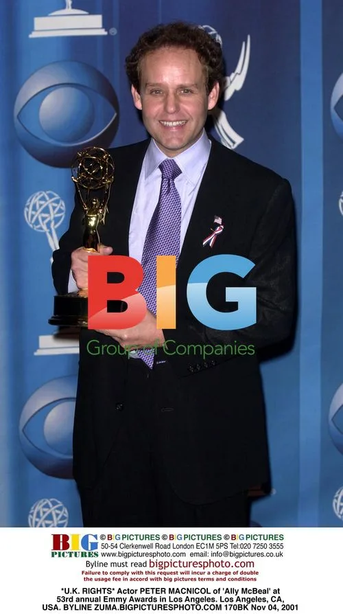 Peter MacNicol at 53rd Emmy Awards